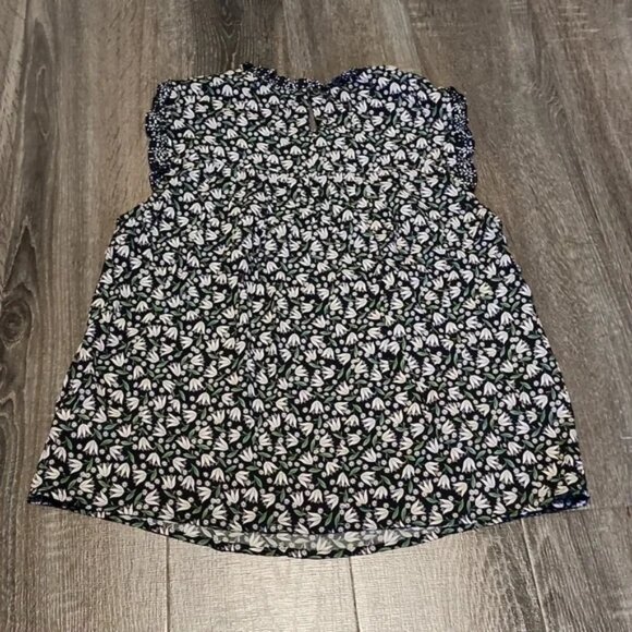 🍁 Velvet by Graham & Spencer floral sleeveless Blouse 🍁 - Picture 5 of 5